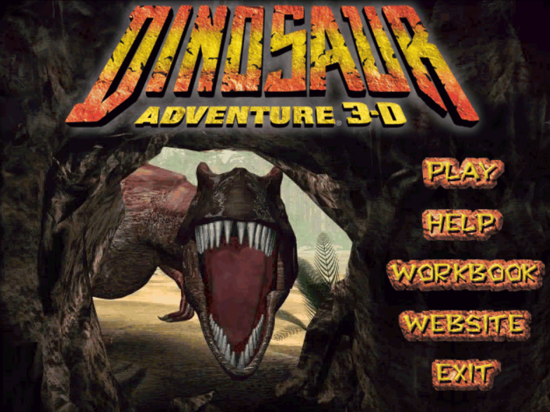 Vintage Dinosaur Gaming: Dinosaur Adventure 3D Part 1 – Love in the Time of  Chasmosaurs